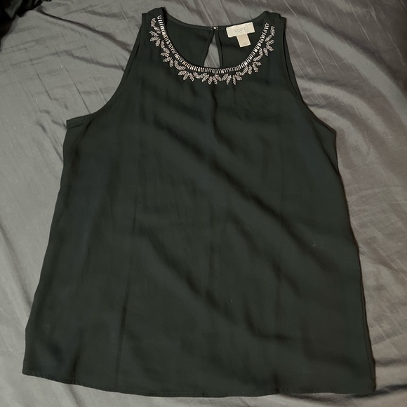 LOFT. Size medium. Black. Tank top. - Picture 3 of 3